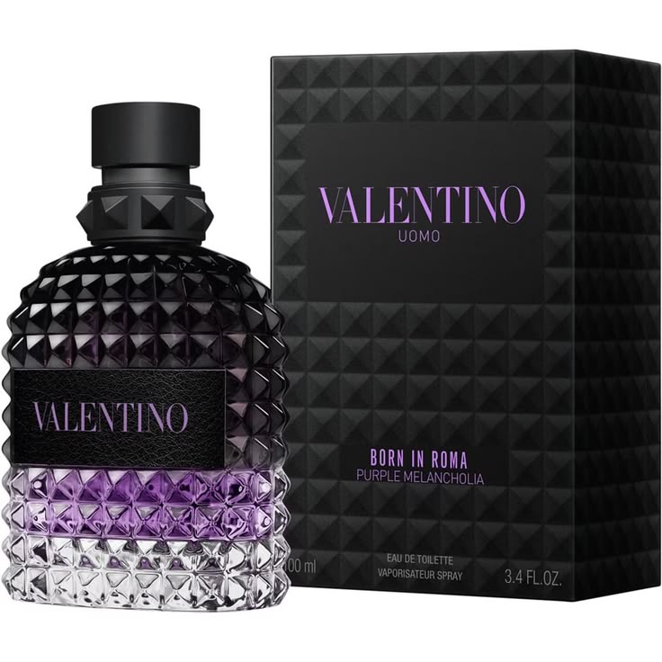 Valentino Uomo Born In Roma Purple Melancholia 3.4 O.z Edp