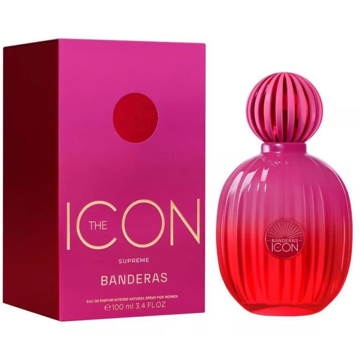 Antonio Banderas The Icon Supreme Women 3.4 Oz Edp