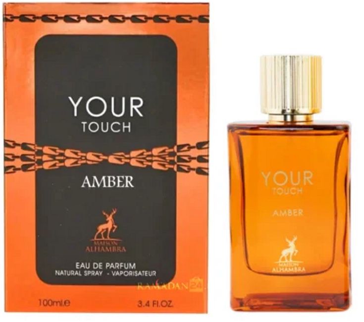 Maison Alhambra Your Touch Amber Unisex 3.4 Oz Edp 