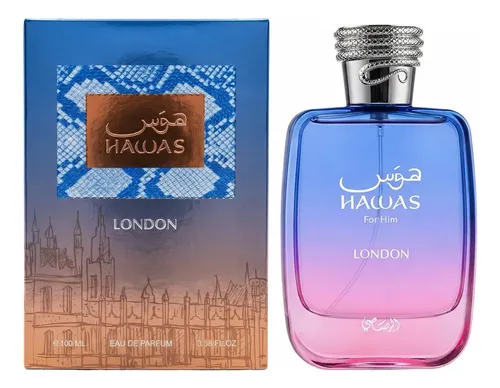 Rasasi Hawas London Men 3.4 Oz Edp Sp