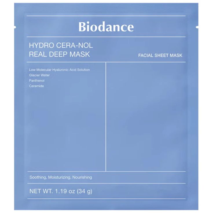 Biodance Hydro Cera-Nol Real Deep Mask 1.19 Oz