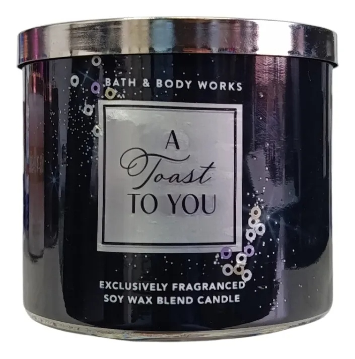 Vela Bath & Body Works A Toast to You 3 mechas 411 gr