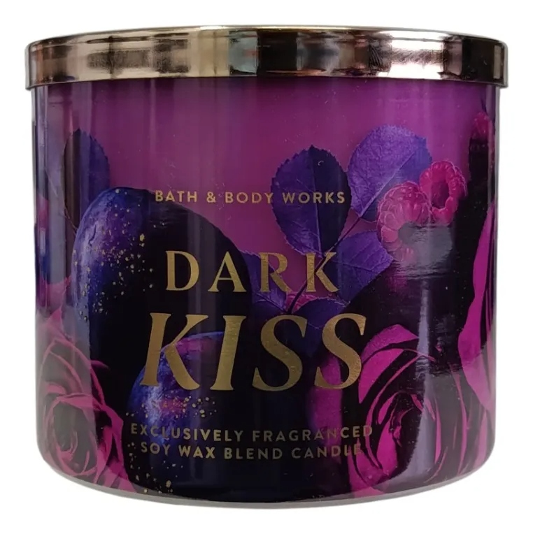 Vela Bath & Body Works Dark Kiss 3 mechas 411 gr