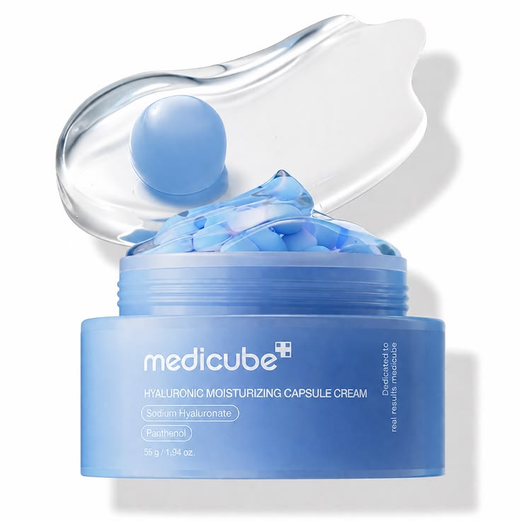 Medicube Hyaluronic Moisturizing Capsule Cream 55g 