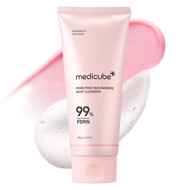 Medicube PDRN Pink Niacineamide Whip Cleanser 120 g 