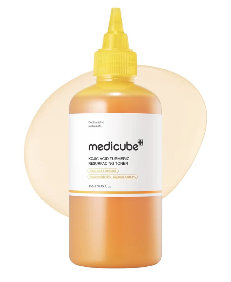 Medicube Kojic Acid Turmeric Resurfacing Toner 250ml 