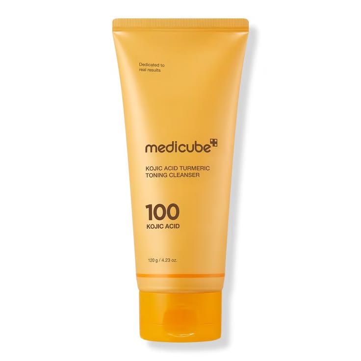 Medicube Kojic Acid Turmeric Toning Cleanser 120g 