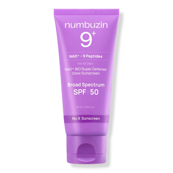 Numbuzin No.9 NAD+ BIO Super Defense Glow Sunscreen 50ml 
