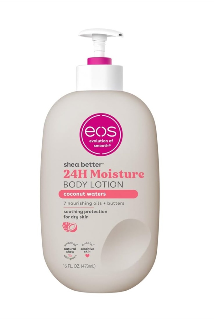 Eos Shea Better Body Coconut Waters 16 Oz