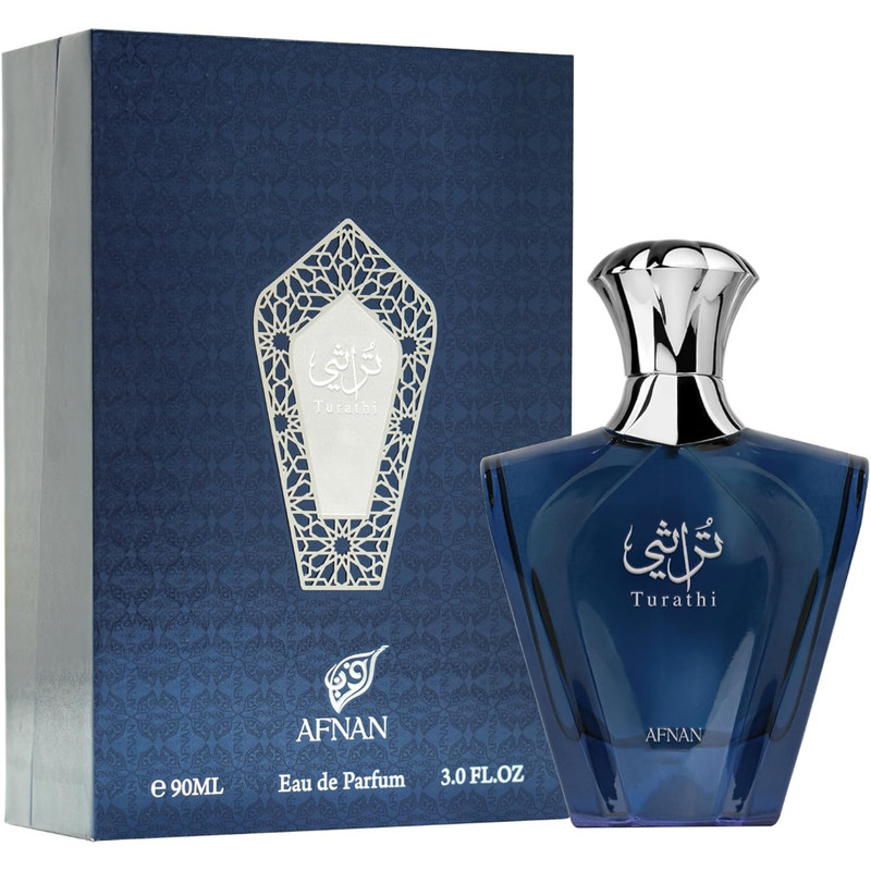 Afnan Turathi Blue Edp 3.4 Oz.