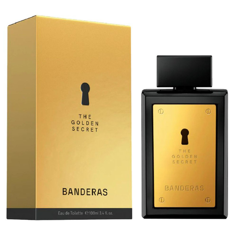 Antonio Banderas Golden Secret Men 3.4 Oz Edt Sp