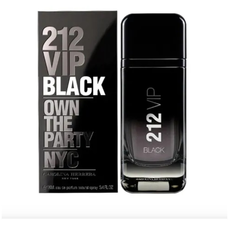 Carolina Herrera 212 Vip Black Edt 3.4 Oz
