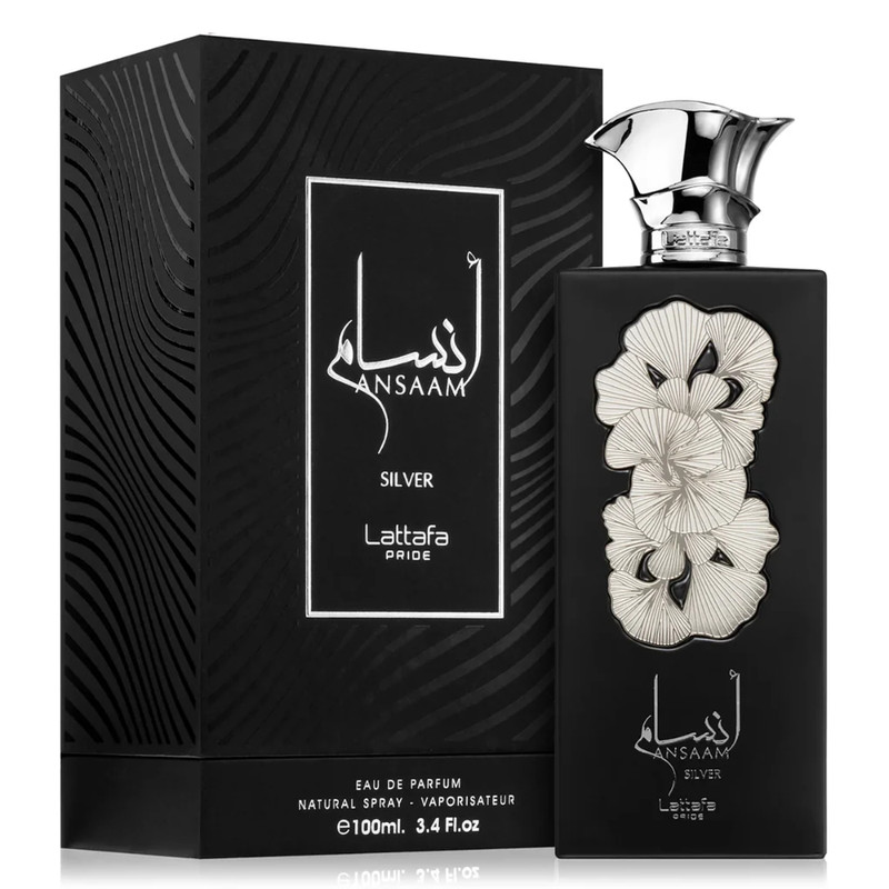 Lattafa Ansaam Silver Edp 3.4 Oz
