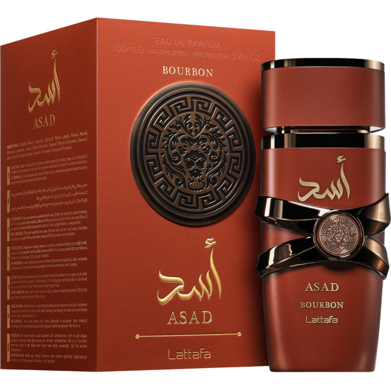 Lattafa Asad Bourbon Men 3.4 Oz Edp
