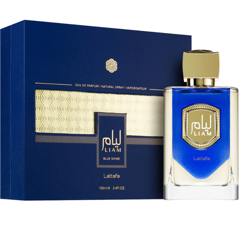 Lattafa Liam Blue Shine Edp 3.4 Oz
