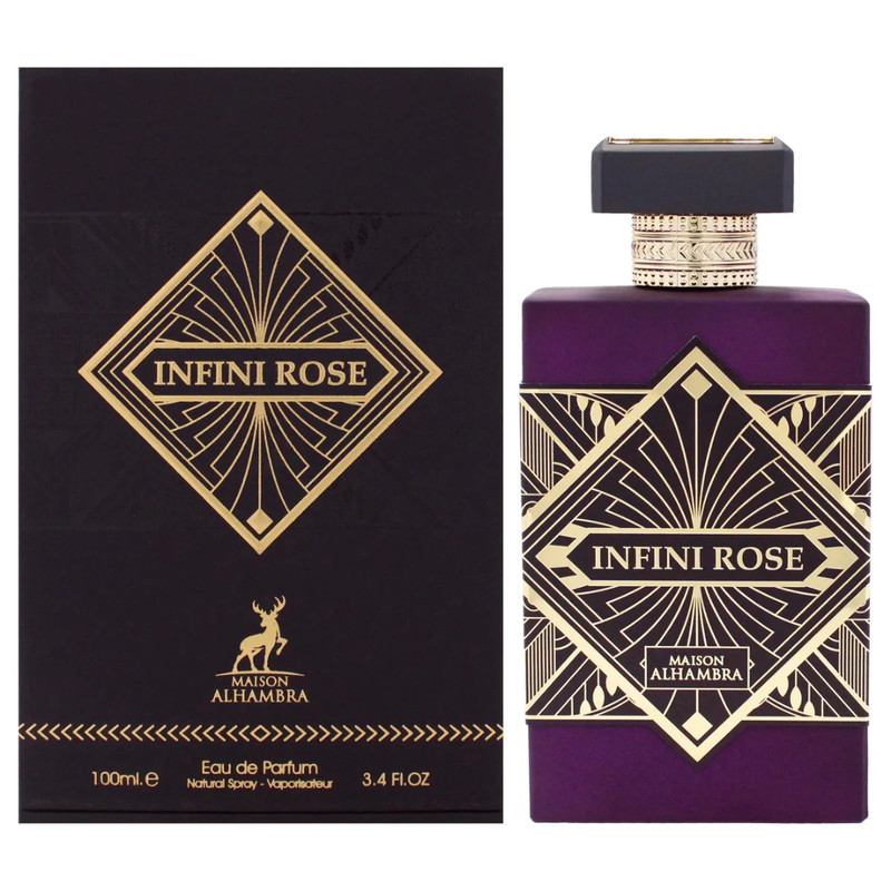 Maison Alhambra Inifni Rose Edp 3.4 Oz
