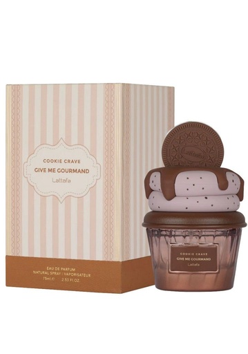 Lattafa Give Me Gourdman Cookie Crave Unisex 2.5 Oz Edp Sp 