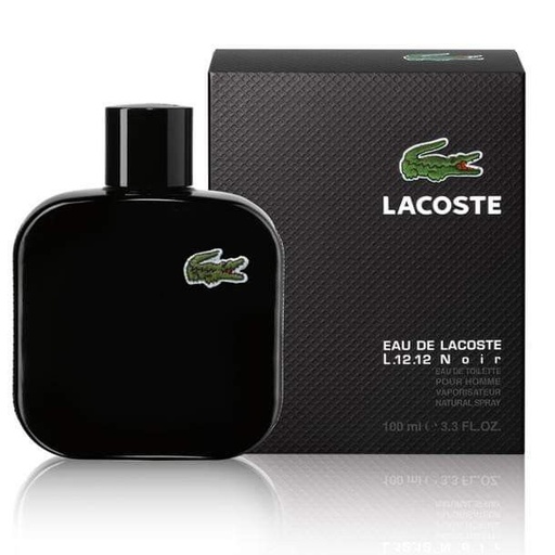 Lacoste L.12.12 Noir Men 3.4 Oz Edt Sp 