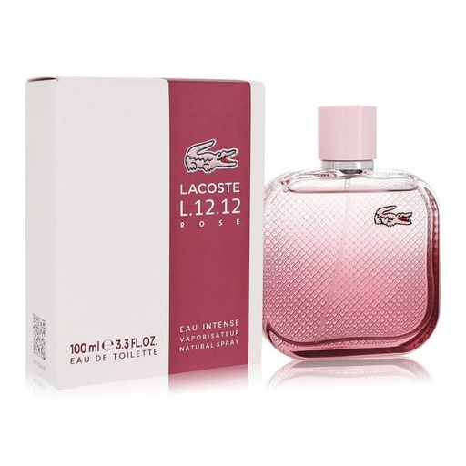 Lacoste L.12.12 Rose Eau Intense Women 3.4 Oz Edt Sp 