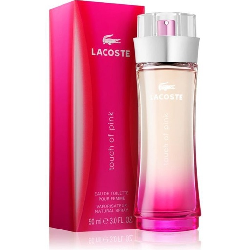 Lacoste Touch Of Pink Women 3.0 Oz Edt Sp 