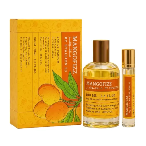 Set Emper Mangofizz By Stallion 53 Unisex 3.4 Oz Edp Sp / 0.68 Oz Edp Sp