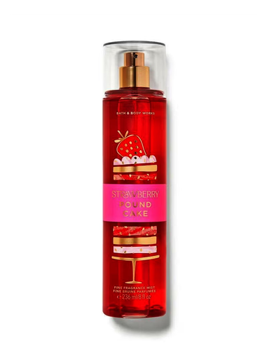 Bath & Body Works Fine Fragrance Mist Strawberry Pound Cake