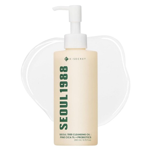Ksecret Cleansing Oil Pine Cica 1% + Probiotics 200ml 