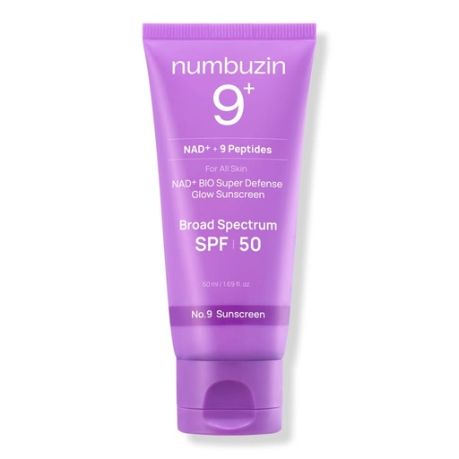 Numbuzin No.9 NAD+ BIO Super Defense Glow Sunscreen 50ml 