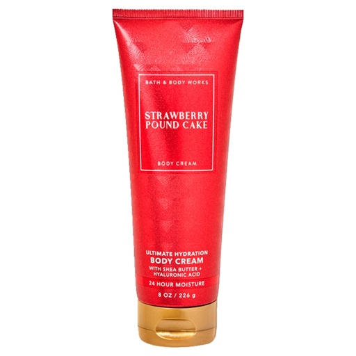 Bath & Body Works Body Cream Strawberry Pound Cake 226 gr V2