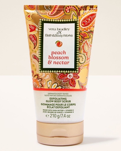 Bath & Body Works Exfoliating Body Scrub Peach Blossom & Nectar 210 gr