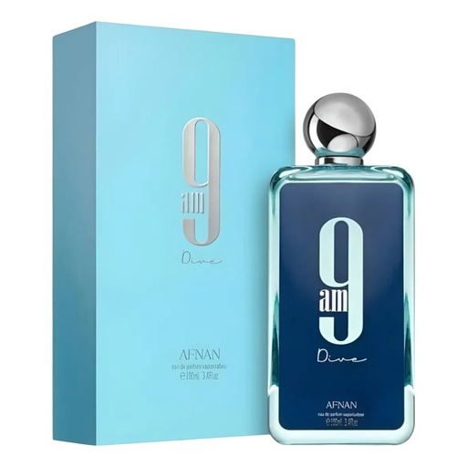 Afnan 9Am Dive Unisex 3.4 Oz. Edp Sp
