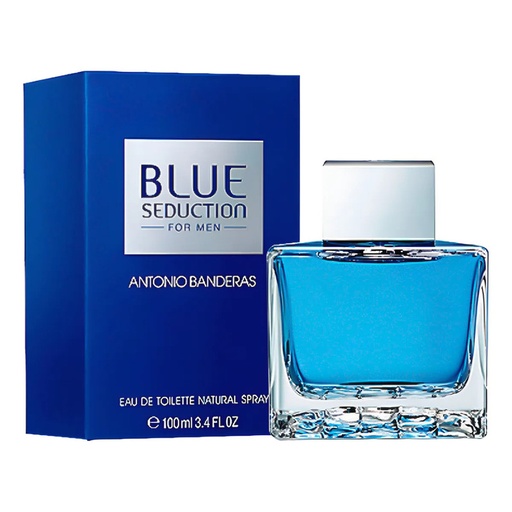 Antonio Banderas Blue Seduction Men 3.4 Oz Edt Sp