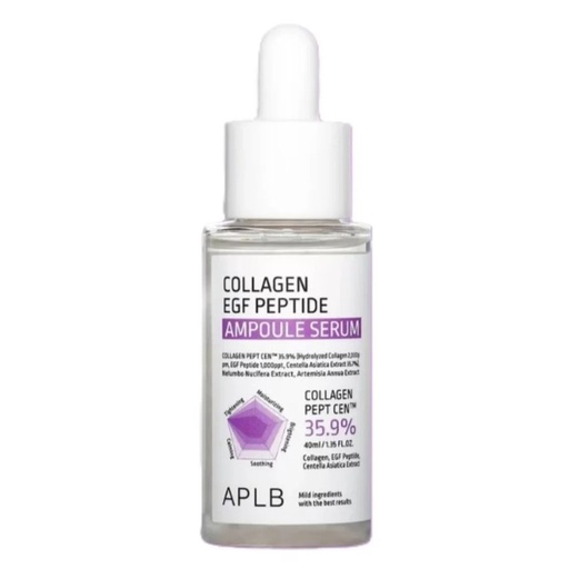 Aplb Collagen Egf Peptide Ampoule Serum 40 Ml