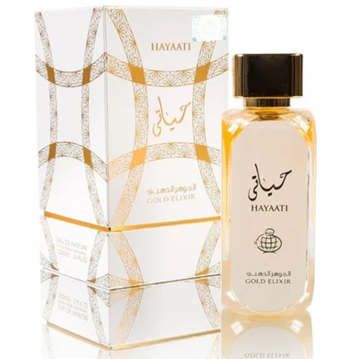 Lattafa Hayaati Gold Elixir Edp 3.4 Oz