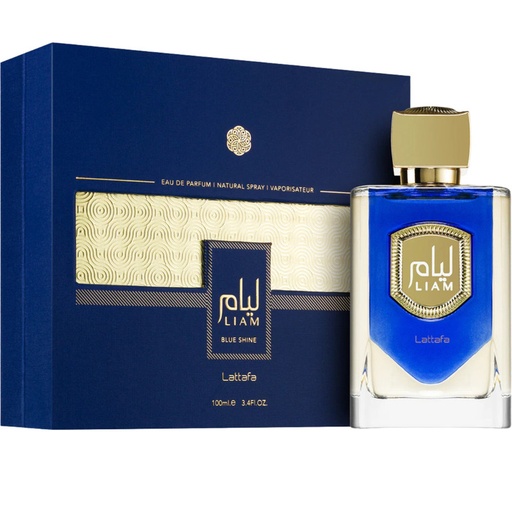 Lattafa Liam Blue Shine Edp 3.4 Oz