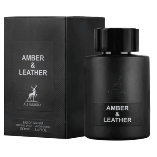 Maison Alhambra Amber & Leather Edp 3.4 Oz