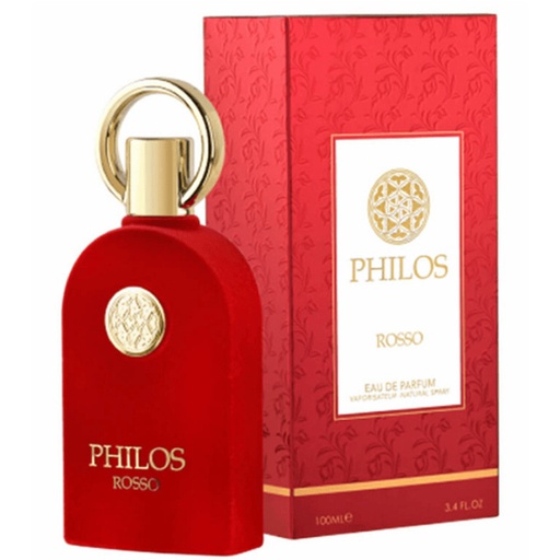 Maison Alhambra Philos Rosso Edp 3.4 Oz